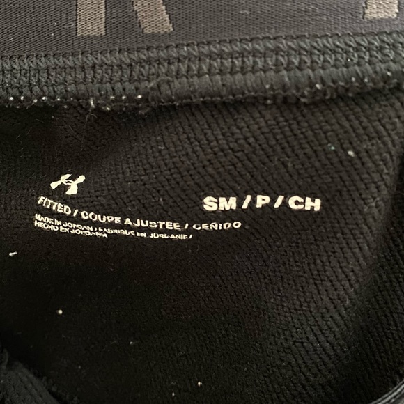 Under Armour - Featherweight Loose Sweatshirt & Sweatpants in Black - Size : S - Picture 10 of 10